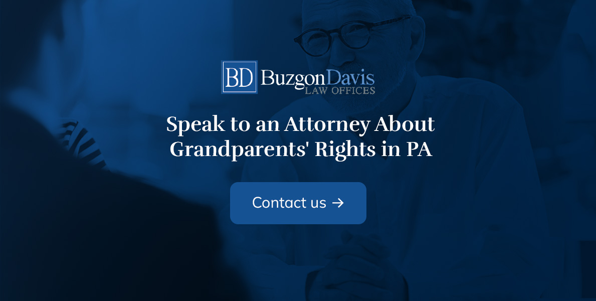 Custodial Rights of Grandparents Buzgon Davis Law Offices