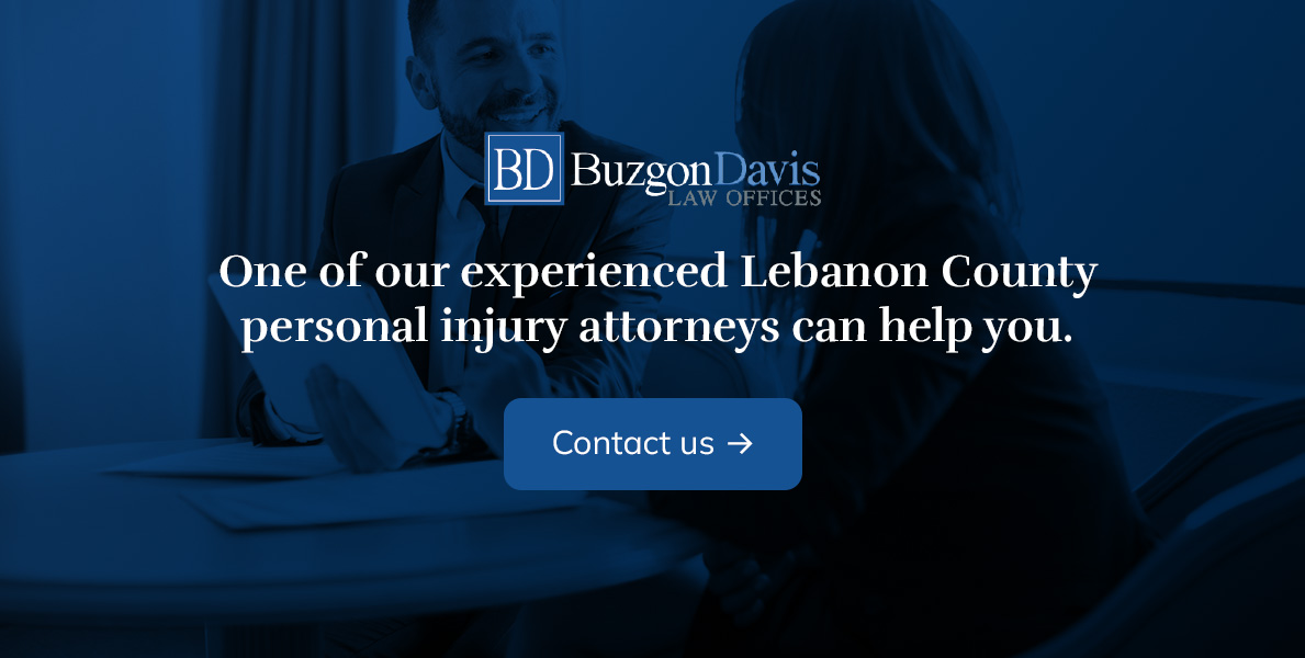 Lebanon Personal Injury Lawyer, Buzgon Davis Law Offices