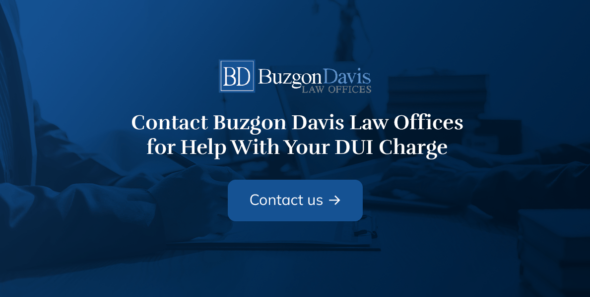 Second DUI Offense in Pennsylvania, Buzgon Davis Law Offices